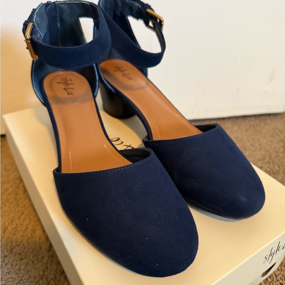 Style & Co Alinaa Block Heel Dress Pumps Size 8.5 - Picture 6 of 14